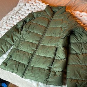 Green Puffer Jacket